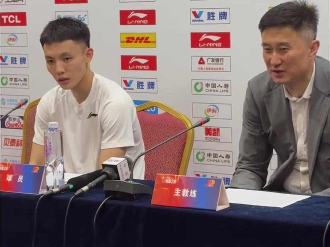 這是能說的嗎徐杰：杜指導賽前說了，這場球就是打架和摔跤！